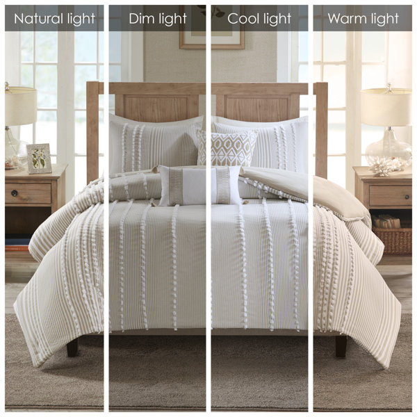 Harbor House Anslee 3 Piece Cotton Yarn Dyed Comforter Set & Reviews
